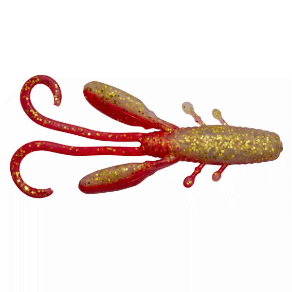 Berkley Gulp! Fat Hawg 3.2"_ (7 pcs / pack) RED GOLD