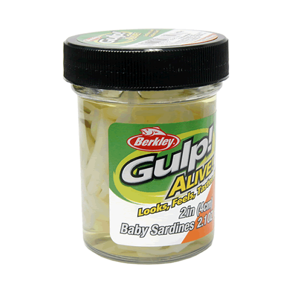 Berkley GULP! ALIVE BABY SARDINE 2" (36 pcs/pack) OT