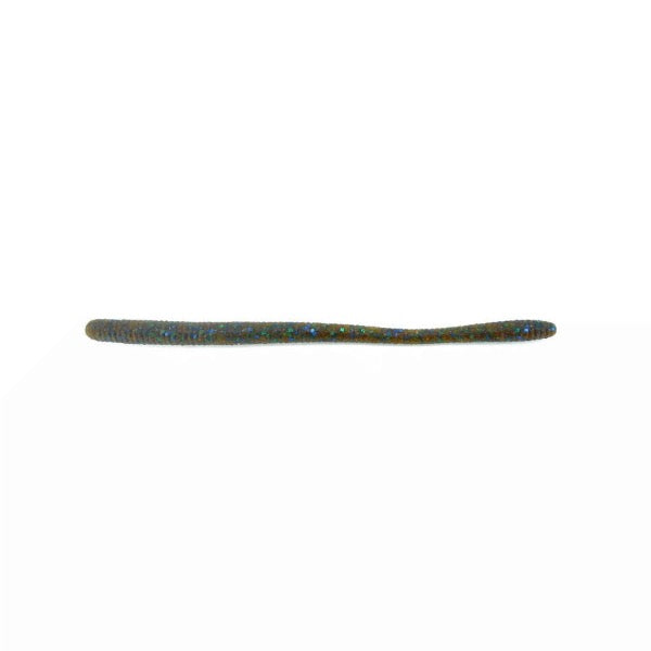 Berkley Power Bait MaxScent D-Worm 5.5" (10 pcs / pack) GREEN PUMPKIN CANDY RED