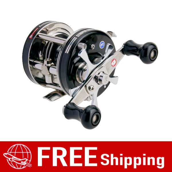 Abu Garcia Ambassadeur 5000 Ambassadeur 5501 Factory Tuned Striper Black Left Hand