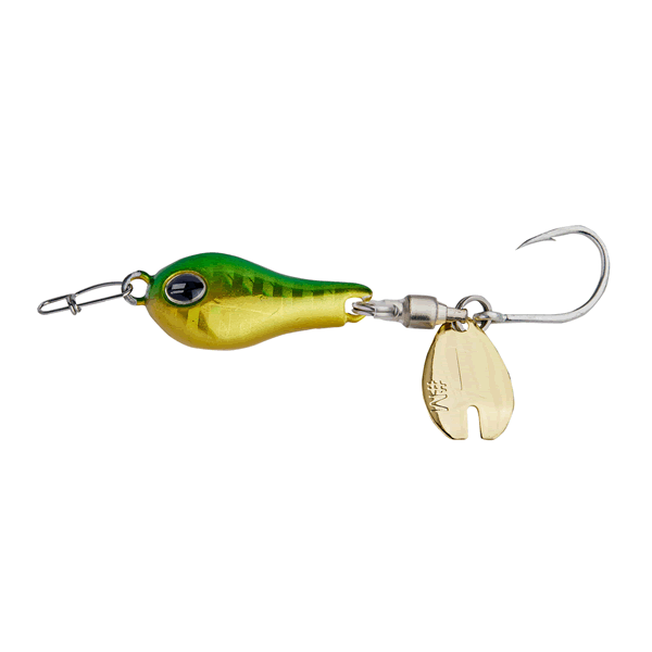 Abu Garcia Nuts Blade 40g Sinking GREEN GOLD saltwater fishing lure
