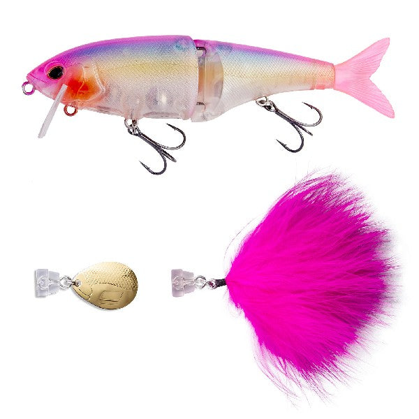 Abu Garcia BEAST 145F 145mm : 33g FLOATING PPRB PURPLE RAINBOW saltwater fishing lure