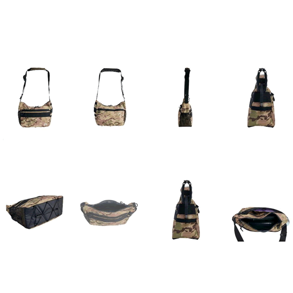 Abu Garcia ROUND SHOULDER BAG 33x24x14cm COATING KAMO