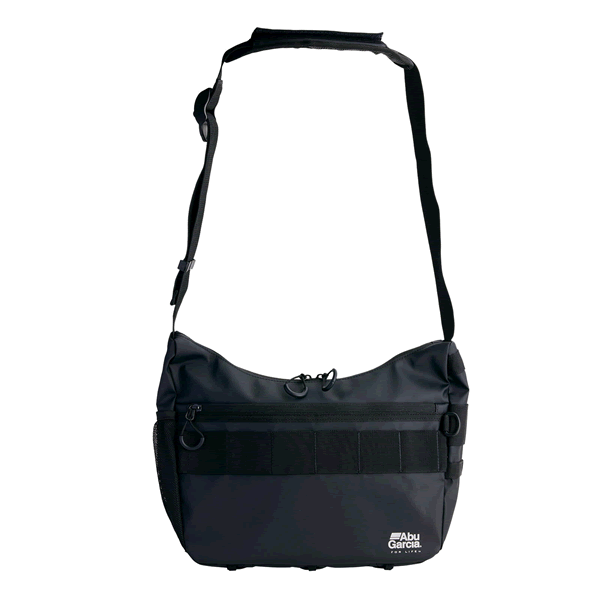 Abu Garcia ROUND SHOULDER BAG 33x24x14cm COATING BLACK fishing accessory