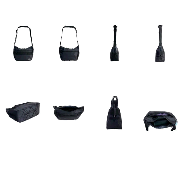 Abu Garcia ROUND SHOULDER BAG 33x24x14cm COATING BLACK fishing accessory — photo 2