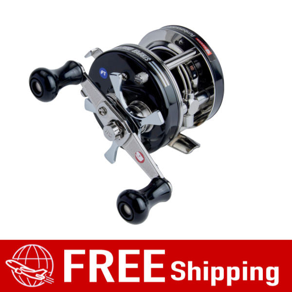 Abu Garcia Ambassadeur 4000 Ambassadeur 4500 Factory Tuned Striper Black Right Hand