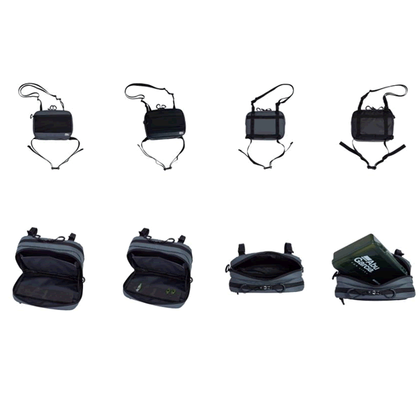 Abu Garcia 2WAY CHEST PACK 2.8L COATING BLACK