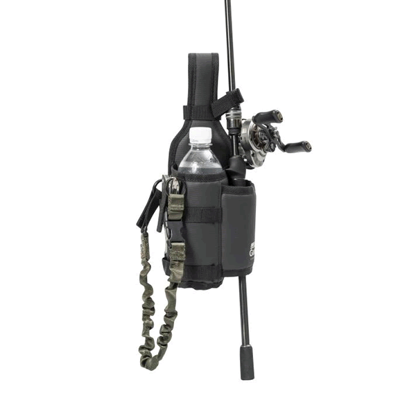Abu Garcia ROD AND BOTTLE HOLDER II 13x9x32cm COATING BLACK fishing accessory — photo 2