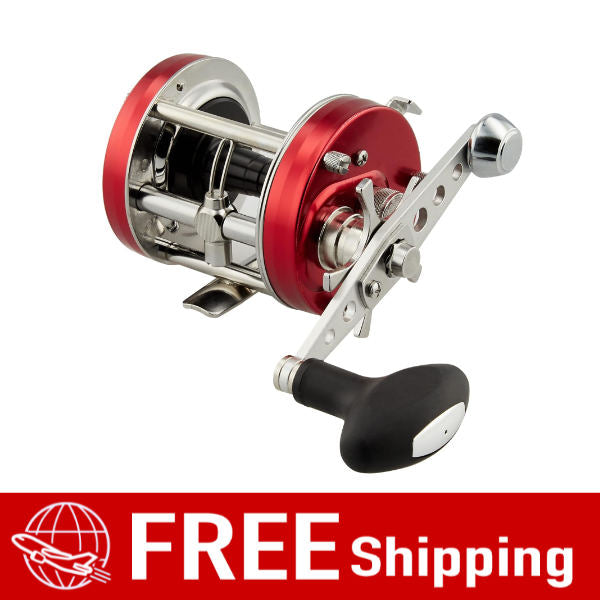 Abu Garcia Ambassadeur 6000 Ambassadeur 6501CS Rocket RED Left Hand