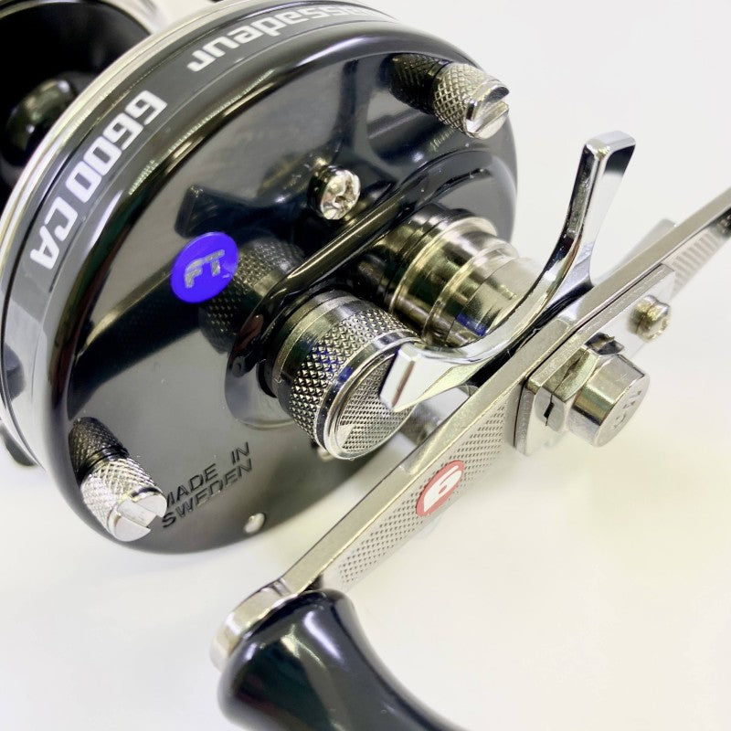 Abu Garcia Ambassadeur 6000 Ambassadeur 6600CA Factory Tuned Black Right Hand fishing reel — photo 3
