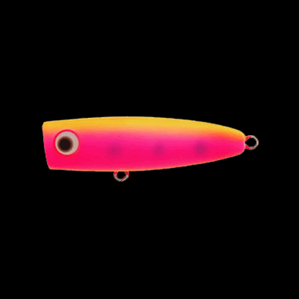 Maria POP QUEEN F50 50mm : 5g FLOATING 023 MAT PINKY YELLOW saltwater fishing lure