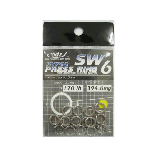 odz HYPER PRESS RING #6 OS-06 (10 pcs/pack) - Britannic Trade