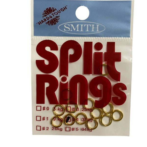 SMITH SPLIT RING STAINLESS #0 (12 pcs/pack) fishing terminal tackle