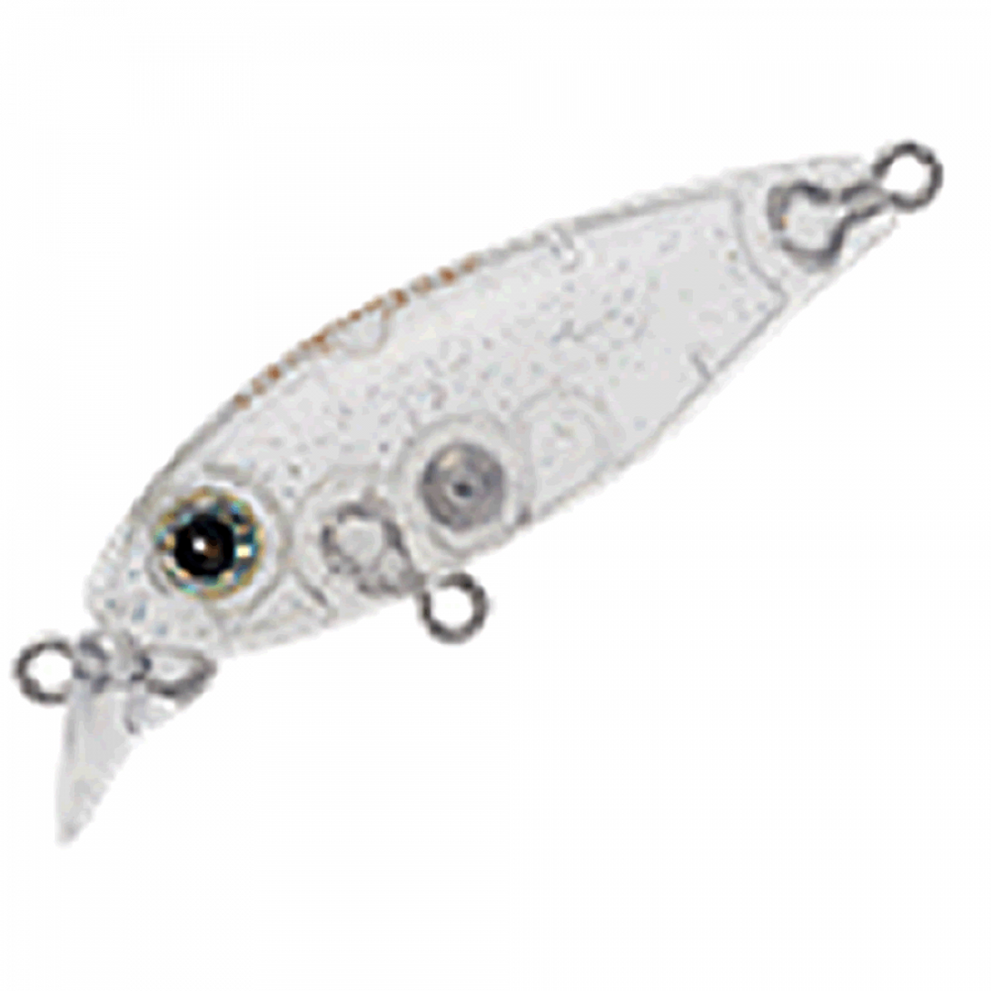 SMITH GUNSHIP 45F 45mm 4.0g FLOATING #04 CLEAR GLITTER saltwater fishing lure