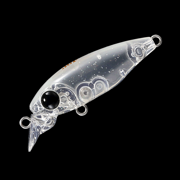 SMITH GUNSHIP 36SS 36mm : 2.5g SLOW SINKING 32 DOUBLE GLOW saltwater fishing lure
