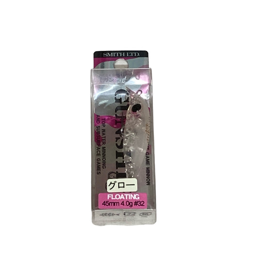 SMITH GUNSHIP 45F 45mm, 4.0g FLOATING #32 DOUBLE GLOW saltwater fishing lure — photo 2
