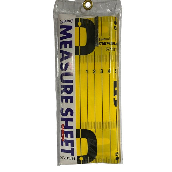 SMITH Measure Sheet MS120 120cm Yellow