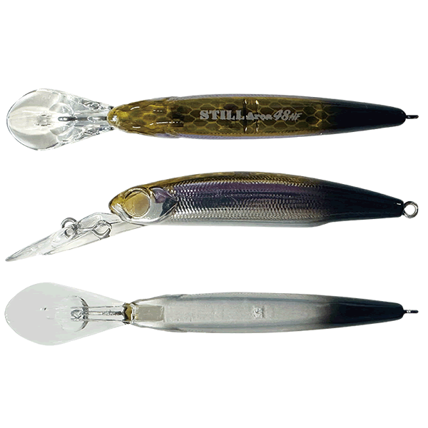SMITH STILL AREA 48HF 48mm : 1.6g High Floating STEEL AREA 48HF 14 RETRO WAKASAGI BT freshwater fishing lure