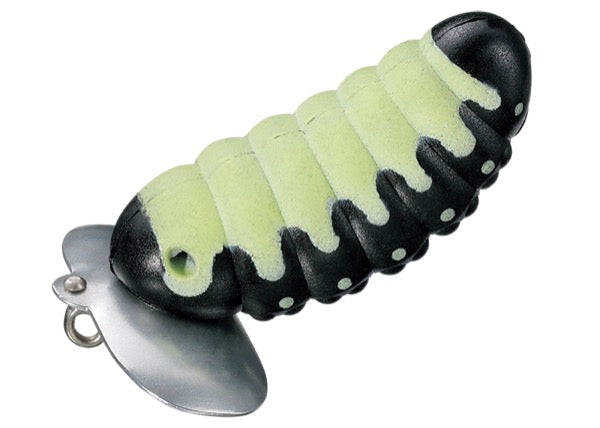 SMITH CATERPIE SOFT 60 60mm, 14.5g Floating #05 TARE BLACK freshwater fishing lure