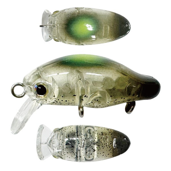SMITH KADISU 24mm, 1.0g Floating #22 ATTACK CHART freshwater fishing lure