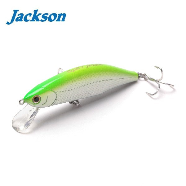 Jackson METEORA 80 80mm : 15.5g Sinking LCL CHART LIME freshwater fishing lure
