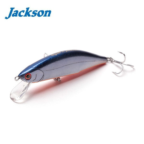 Jackson METEORA 80 80mm : 15.5g Sinking LSB SMOKED BLACK ORANGE BELLY freshwater fishing lure