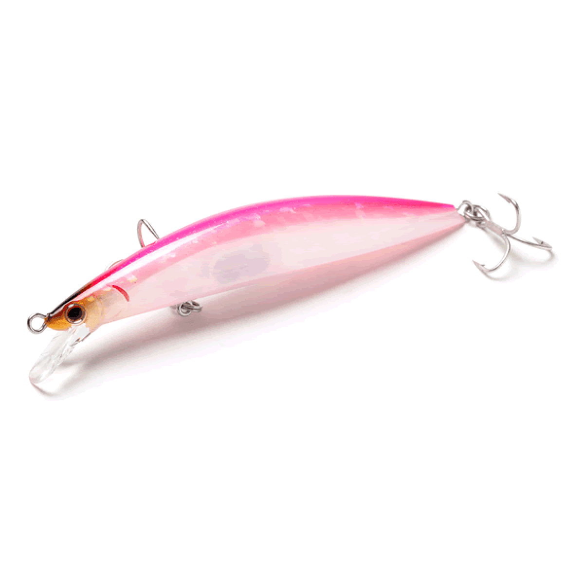 Jackson Athlete+105 FVG 105mm 12.5g FLOATING PPG PEARL PINK GLOW - Britannic Trade