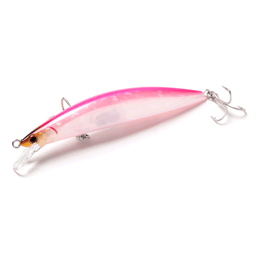 Jackson Athlete+105 FVG 105mm 12.5g FLOATING PPG PEARL PINK GLOW - Britannic Trade