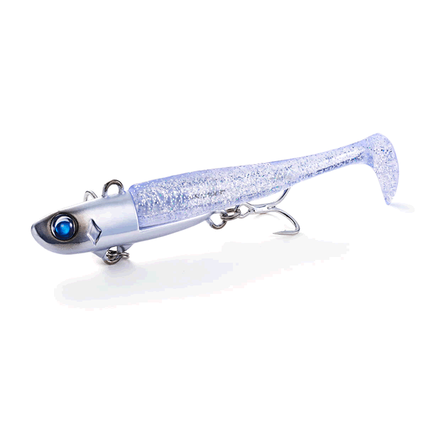 Jackson BURI BURI WORM 40g 3.5inch ASV AOMONO SILVER saltwater fishing lure