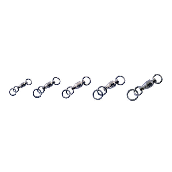 Jackson BALL BEARING RING SWIVEL #4 (10 pcs/pack) fishing terminal tackle — photo 2