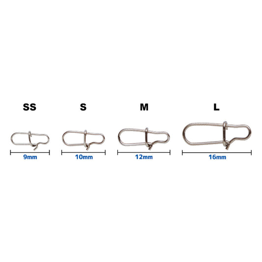 Jackson TEIBAN SNAP L : 16mm (30 pcs/pack) fishing terminal tackle — photo 2