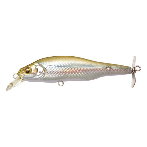 Megabass PROP DARTER 80 Length: 80.5mm / Weight: 7.1g HT Natural Wakasagi