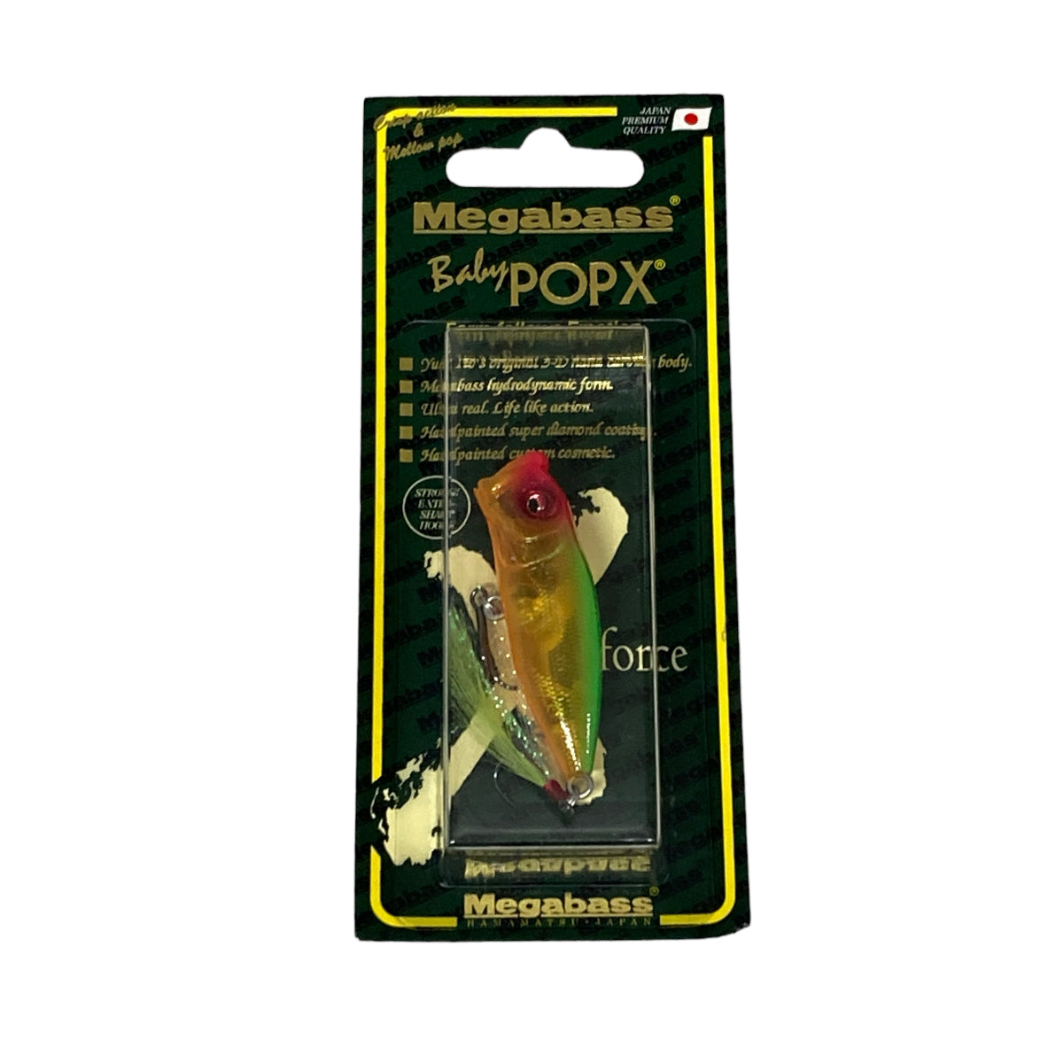 Megabass BABY POPX 50mm : 3/16oz GP TWILIGHT HACHIRO