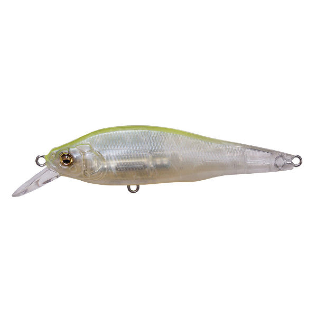 Megabass X-80 SW LBO 82mm : 12g Sinking SS GHOST LEMON