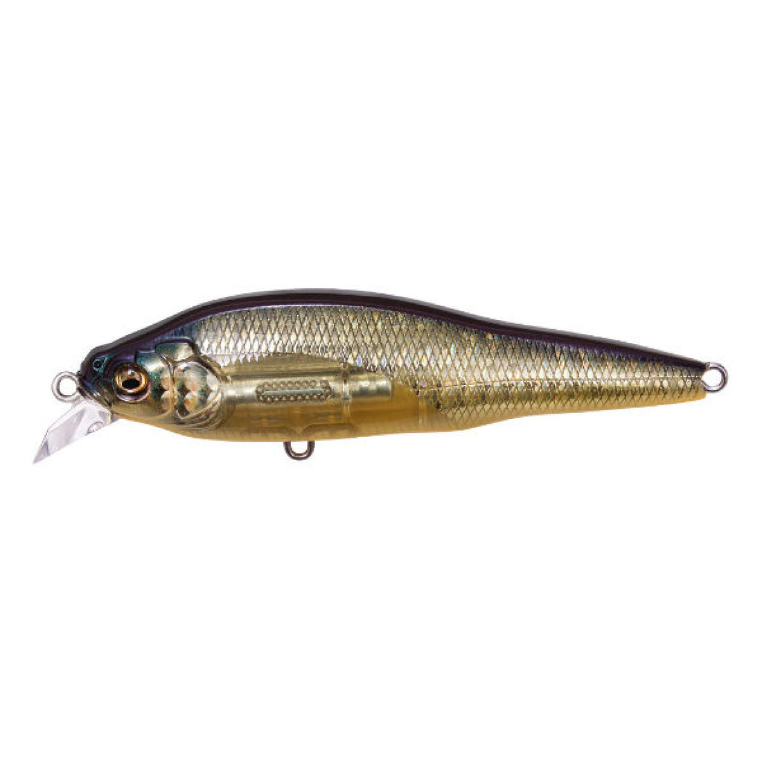 Megabass X-80 SW LBO Shallow 82mm : 12g Sinking GG LENS CHAMPAIGNE BAIT saltwater fishing lure