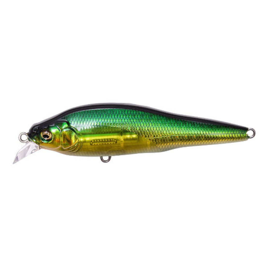 Megabass X-80 SW LBO Shallow 82mm : 12g Sinking GG GOLDEN LIME OB saltwater fishing lure