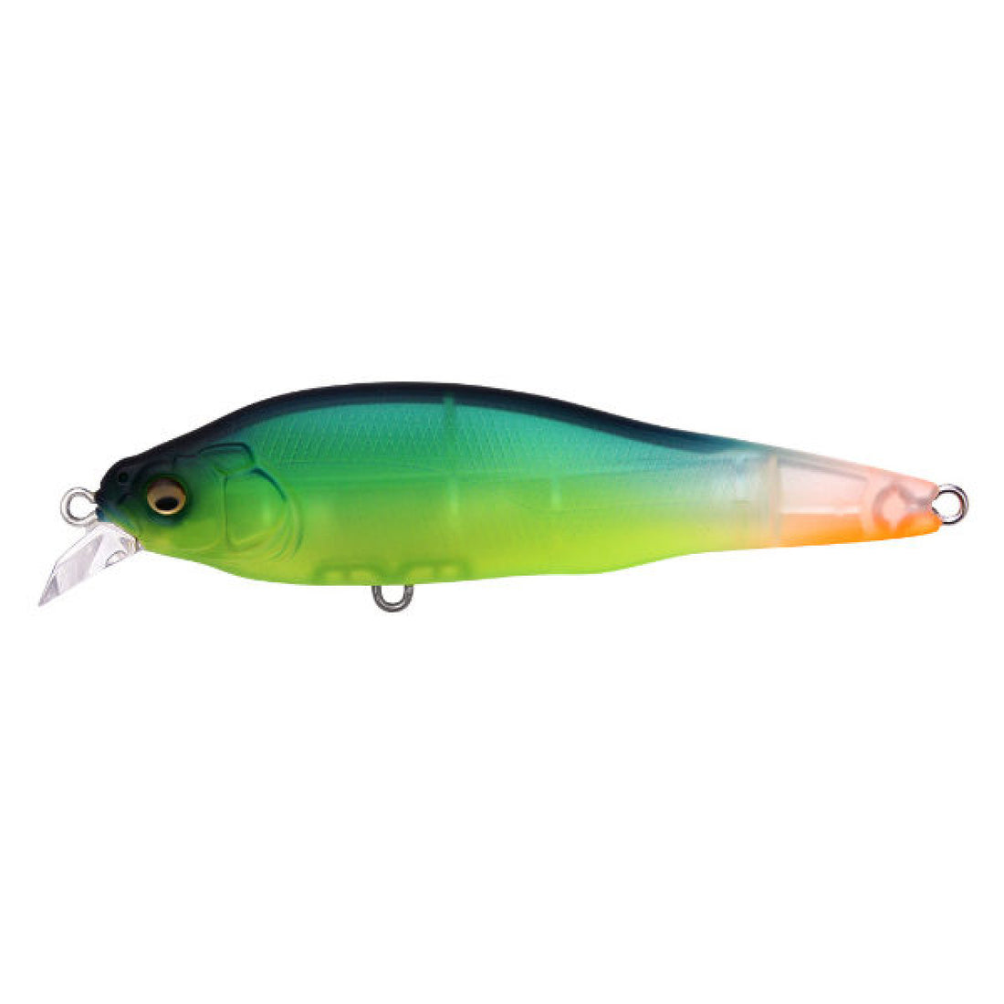 Megabass X-80 SW LBO Shallow 82mm : 12g Sinking MAT LIME saltwater fishing lure