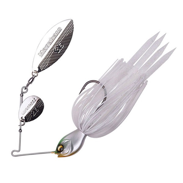 Megabass SV-3 SR Weight: 1/2oz (14g) SR (Slow Roll) Pearl Shad