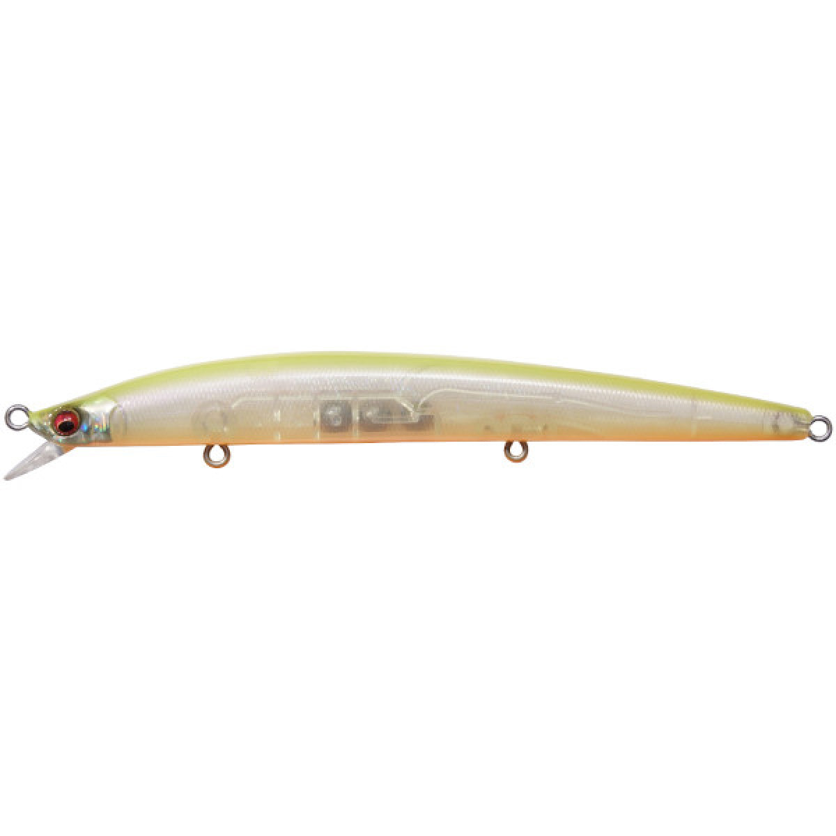 Megabass Cookai SLIM 120F 122mm : 12g Slow Floating SKELETON CHART II