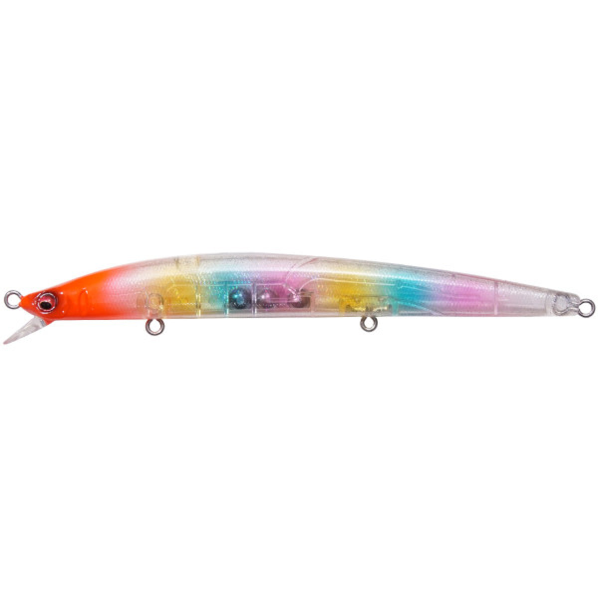 Megabass Cookai SLIM 120F 122mm : 12g Slow Floating GLX CANDY RED HEAD