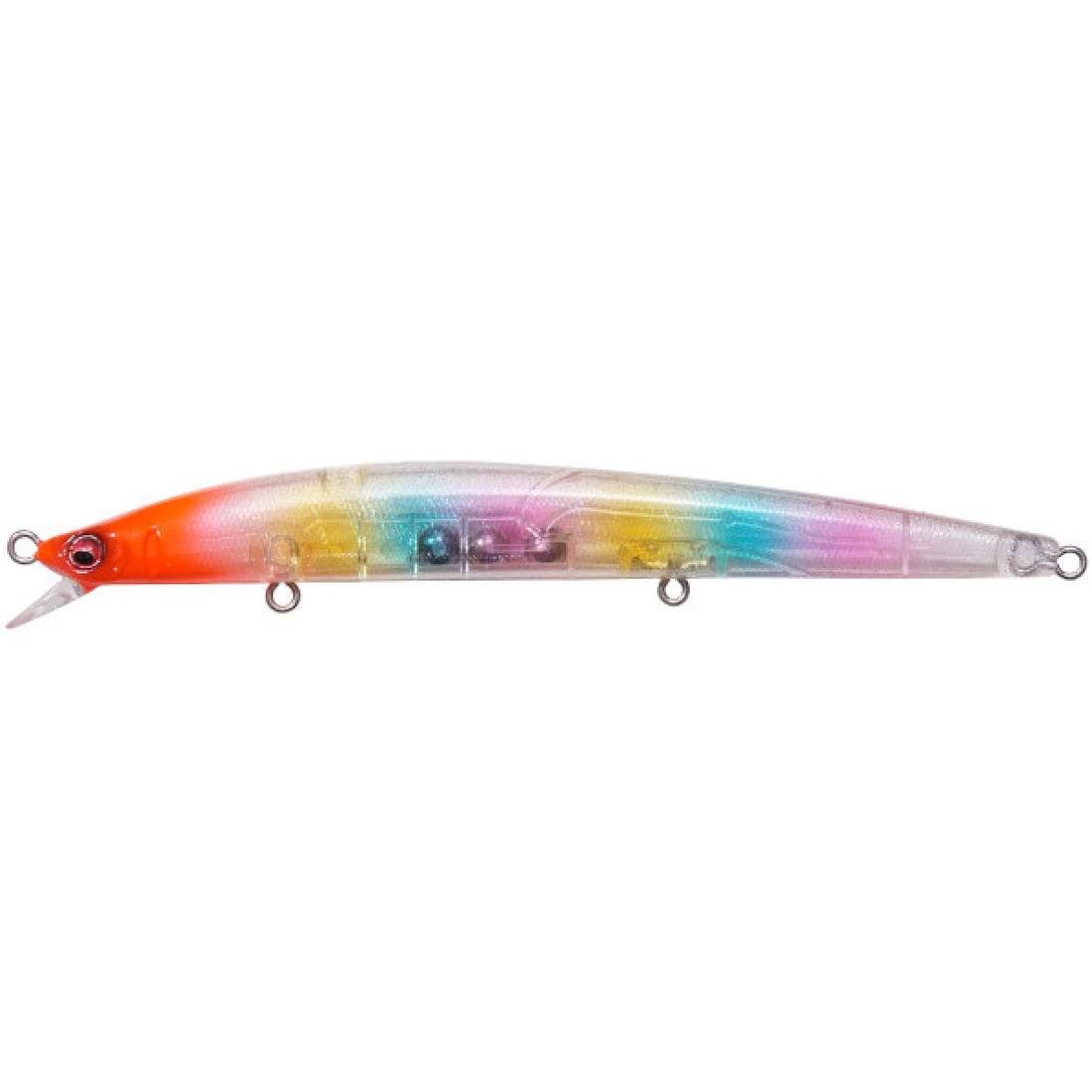 Megabass Cookai SLIM 120F 122mm : 12g Slow Floating GLX CANDY RED HEAD saltwater fishing lure