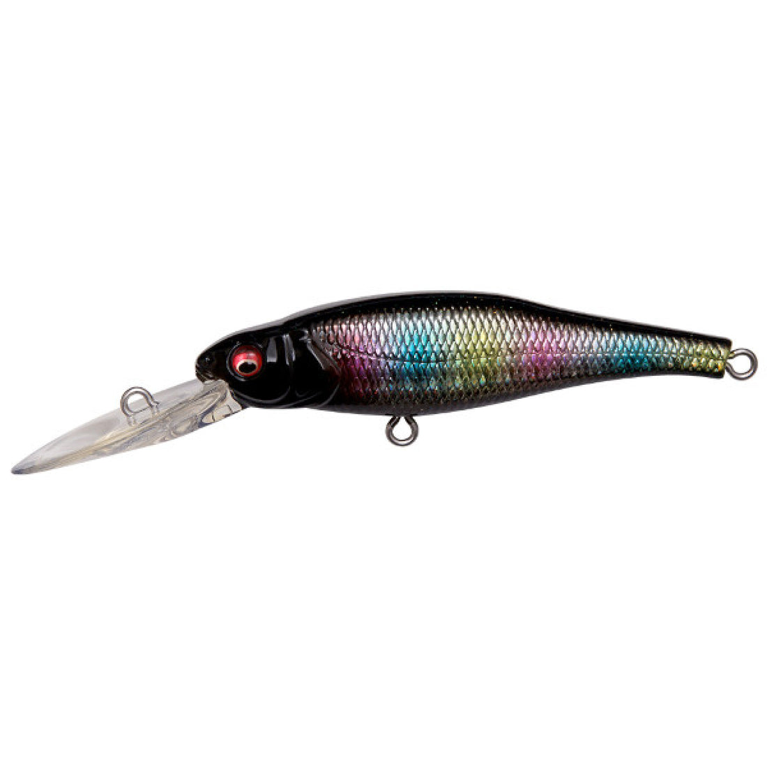 Megabass LIVE-X MARGAY SW 68mm : 7g Sinking GG BLACK RAINBOW saltwater fishing lure