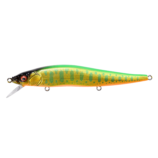 Megabass GH110 110.5mm : 13.5g Slow Floating LZ LIME BACK GOLD OB