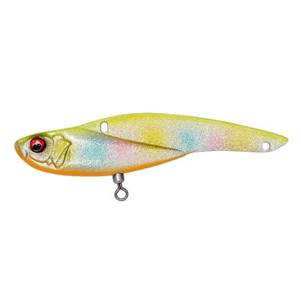 Megabass ONIMARU 8g #14 : 8g Sinking GLX CHART BACK RAINBOW saltwater fishing lure