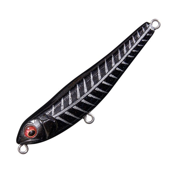 Megabass DOG-X Jr. SW Length: 71mm / Weight: 6.5g Floating Black Bone