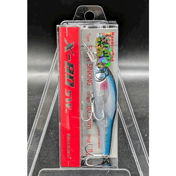 Megabass X-80SW 80.5mm : 11g SLOW SINKING GOKUJYOU TOBIUO saltwater fishing lure