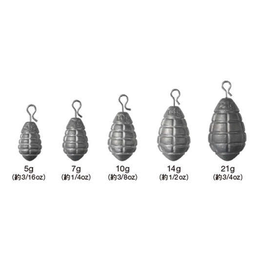 VARIVAS GRENADE SINKER 10g fishing terminal tackle — photo 2