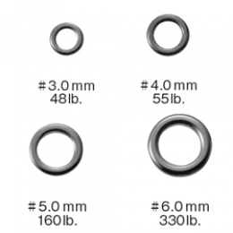 VARIVAS AVANI OW SOLID RING 5.0mm (160 lb) (8 pcs/pack) - Britannic Trade