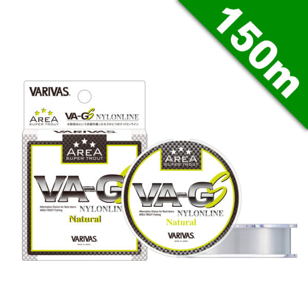 VARIVAS SUPER TROUT AREA VA-GS #0.35 (2 lb) - 150m NYLON Natural fishing line