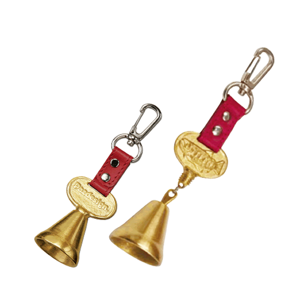 Pazdesign BEAR BELL 42mm dia : 135-165mm ZAC-905 RED/GOLD